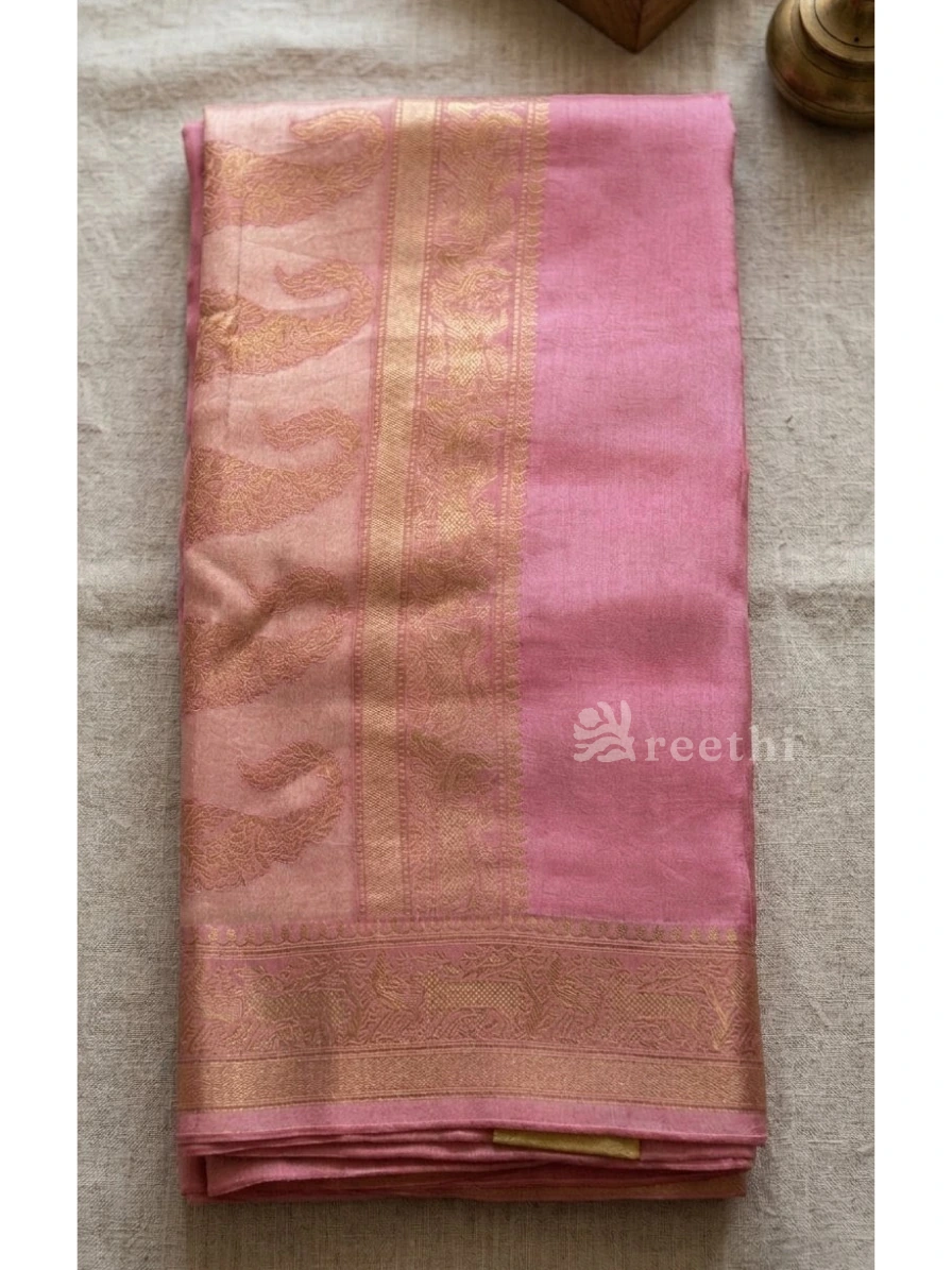 Dola Silk - Nakshi Pallu Pink